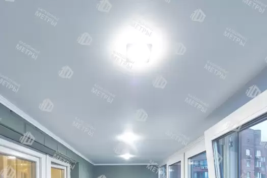 Отделка балкона гипсокартоном с покраской