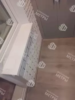 Отделка с утеплением балкона в панельном доме