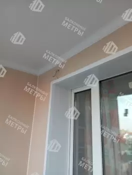 Остекление профилем Rehau и отделка балкона